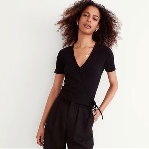 Madewell wrap top